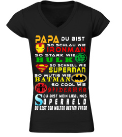 PAPA Superheld du bist der Welten besten