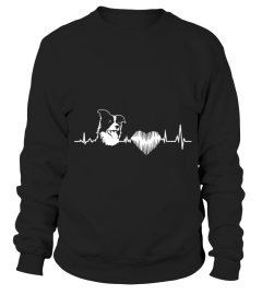 Border Collie Heartbeat Shirt TShirt