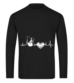 Border Collie Heartbeat Shirt TShirt