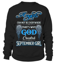 GOD CREATED SEPTEMBER GIRL LIKE AN ANGEL