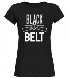 Black Belt T-shirt Martial Arts Taekwondo Karate Judo Color
