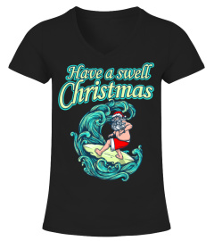 Christmas Surfing - Surf T-shirt