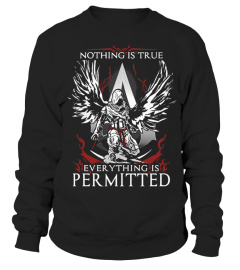 NOTHING IS TRUE EVERY THING IS PERMITTED T SHIRT