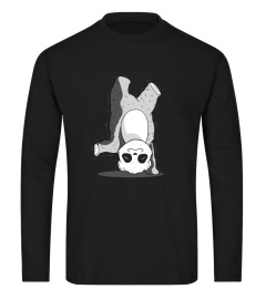 Funny Handstand Panda Animal Lover Gymnast Tshirt Tee