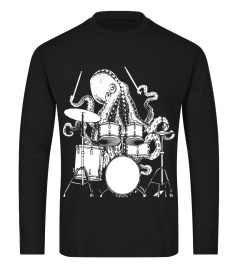 Octopus Play Drum Tshirt