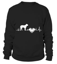 Bullmastiff Heartbeat Shirt TShirt