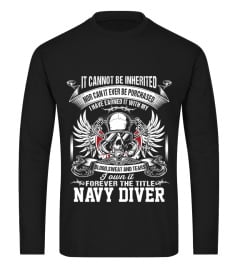 I Own It Forever The Title Navy Diver T shirt