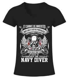 I Own It Forever The Title Navy Diver T shirt