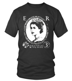 11_ British 1952 Queen Elizabeth Vintage Postage Stamp T shirt