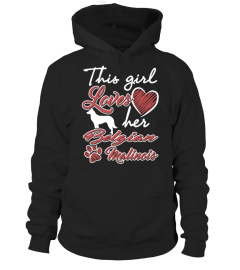 This Girl Loves Her Belgian Malinois Cute Gifts T-Shirts