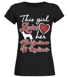 This Girl Loves Her Belgian Malinois Cute Gifts T-Shirts