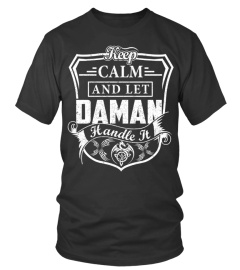 Keep Calm DAMAN - Name Shirts