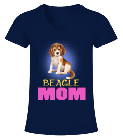 Beagle Mom Puppy Sitting