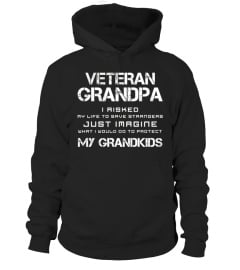 Veteran Grandpa I risked my life t-shirt