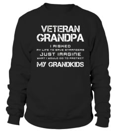 Veteran Grandpa I risked my life t-shirt