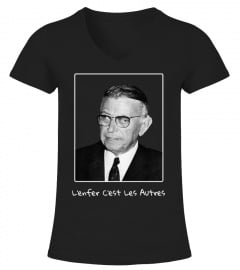 Sartre - L'enfer C'est Les Autres - Philosophy Shirt