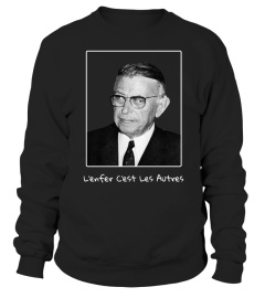 Sartre - L'enfer C'est Les Autres - Philosophy Shirt