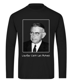 Sartre - L'enfer C'est Les Autres - Philosophy Shirt