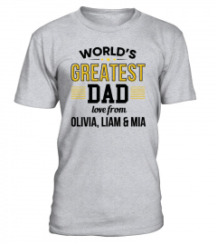 WORLD'S GREATEST DAD - LOVE FROM