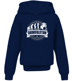 Drummer Evolution T Shirt Hoodie