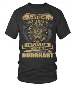 BURGHART - I Nerver Said
