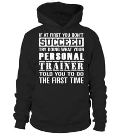 Personal Trainer Proud