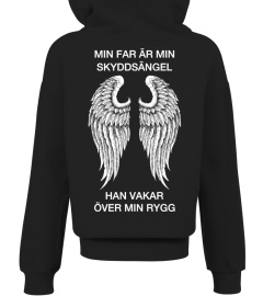 Min far är min skyddsängel han vakar över min rygg