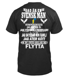 SVENSK MAN - JAG FÖDDES I februari