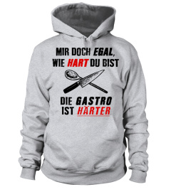 DIE GASTRO IST HÄRTER (weiss)