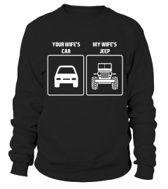 Your Wifes Car My Wifes Jeep Offroad Country T-Shirt