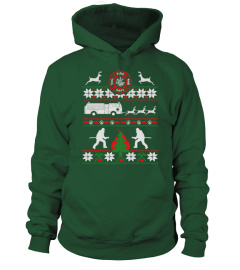 FIREFIGHTER UGLY CHRISTMAS SWEATSHIRT