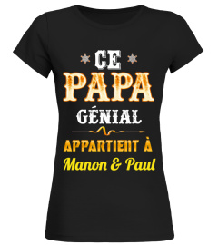 CE PAPA GÉNIAL - T-SHIRT PERSONNALISÉ