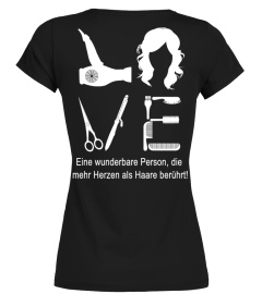 EINE WUNDERBARE PERSON, DIE MEHR HERZEN ALS HAARE BERUHRT T-shirt