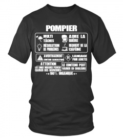POMPIER - Ltd Tshirt