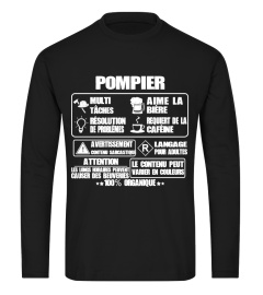 POMPIER - Ltd Tshirt