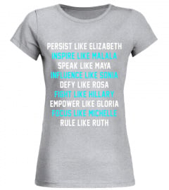Be Like Them - Persist Like Elizabeth T-shirt