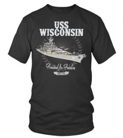 USS Wisconsin  T-shirts