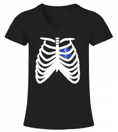 EMT Heart in Ribcage T-Shirt