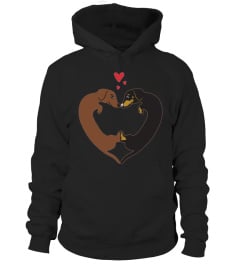  Dachshund Heart Shirt