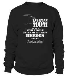 Top LineMan Mom !  front Shirt