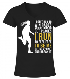 I Don't Run To Win Races (female version)