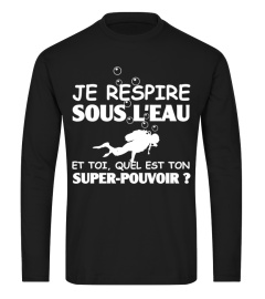 Je respire sous l'eau