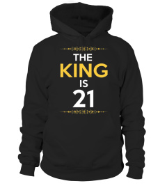 Kings is 21 Years Old 21st Birthday Gift