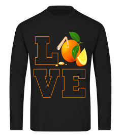 I Love Orange Juice Shirt Orange Juice L