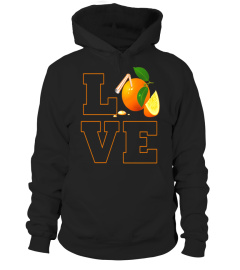 I Love Orange Juice Shirt Orange Juice L