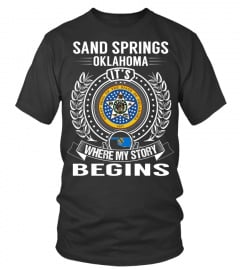 Sand Springs, Oklahoma - My Story Begins