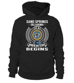 Sand Springs, Oklahoma - My Story Begins