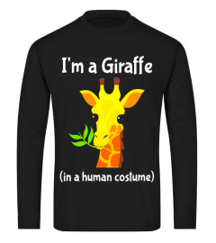 I'm a Giraffe in a Human Costume T-Shirt