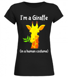 I'm a Giraffe in a Human Costume T-Shirt