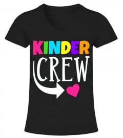 Kinder Crew Kindergarten Teacher T-Shirt